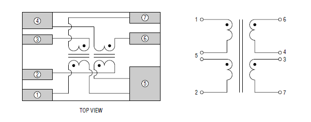 Bourns Chip LAN Transformers